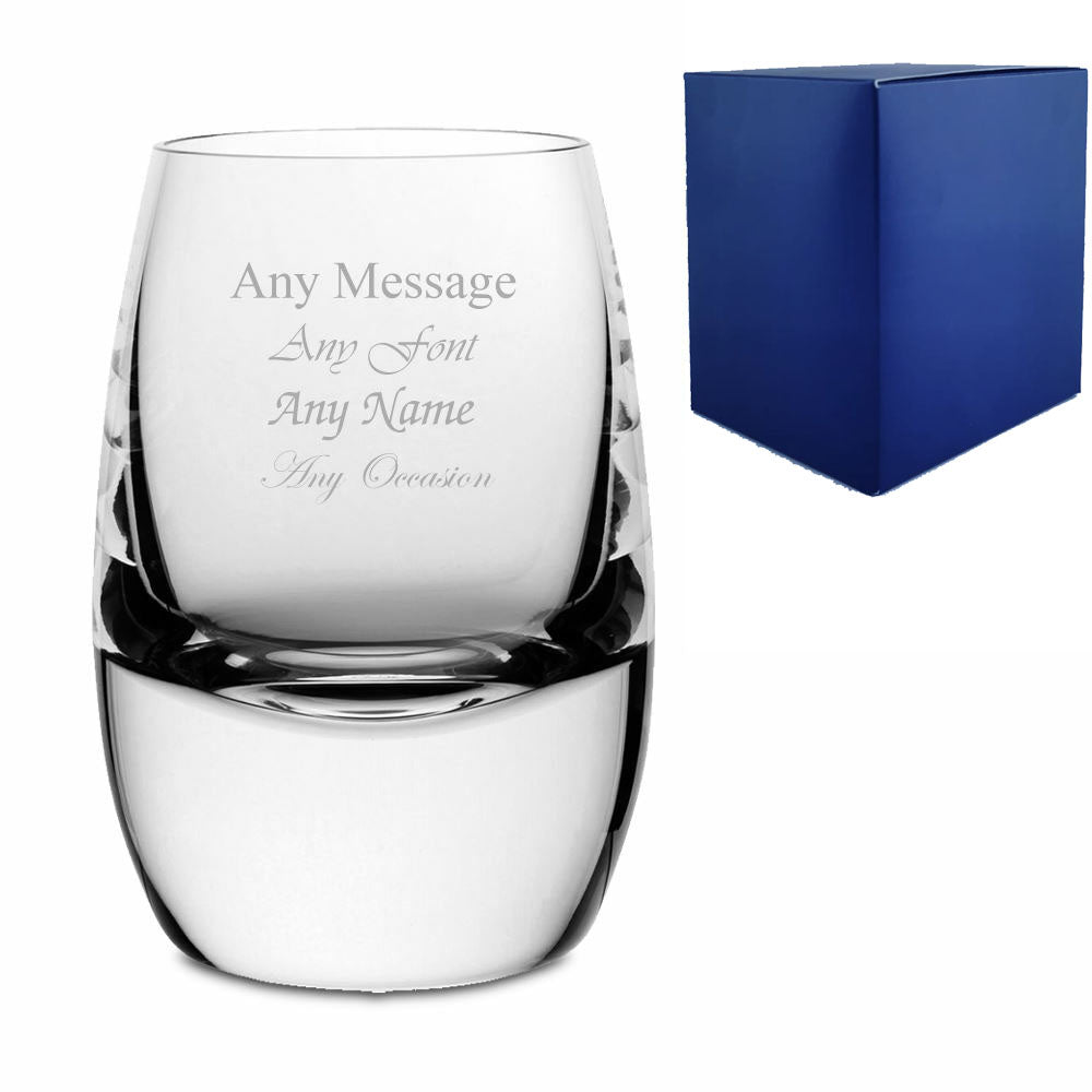 Engraved Heavy Base Miami Double Old Fashioned Whisky Tumbler Image 2