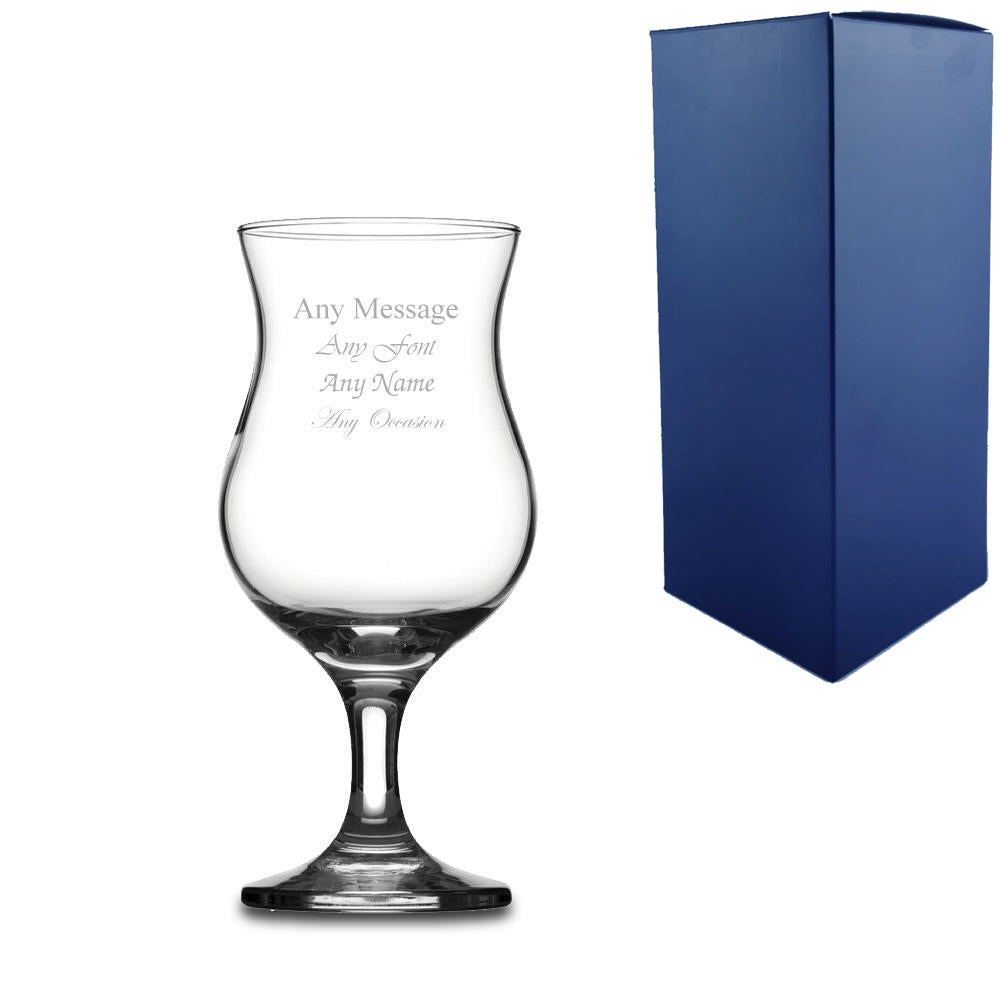 Engraved 13oz Capri Cocktail Glass Image 2