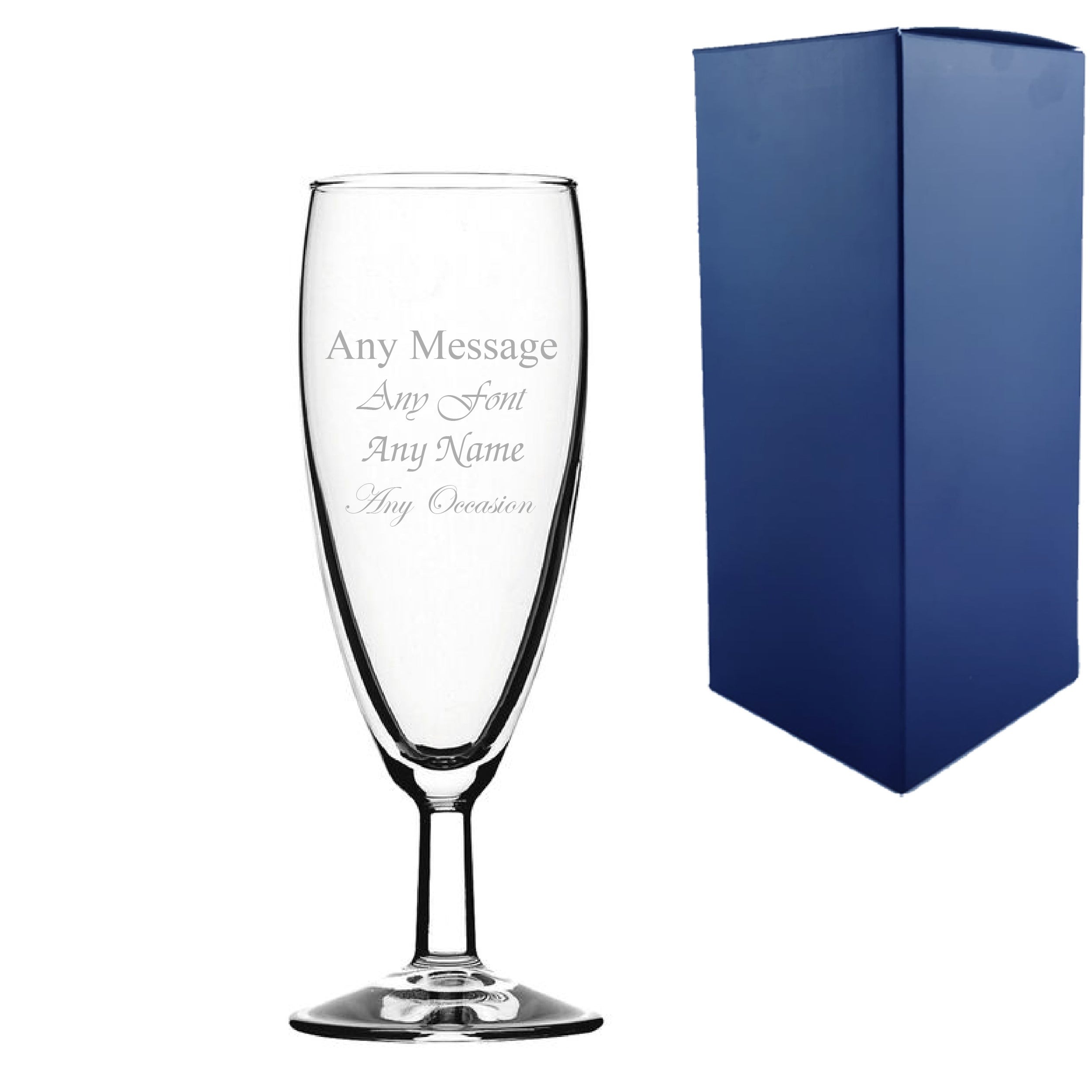 Engraved Banquet Sherry Glass 5.5oz/162ml, Taster Glass,  Any Message Image 1