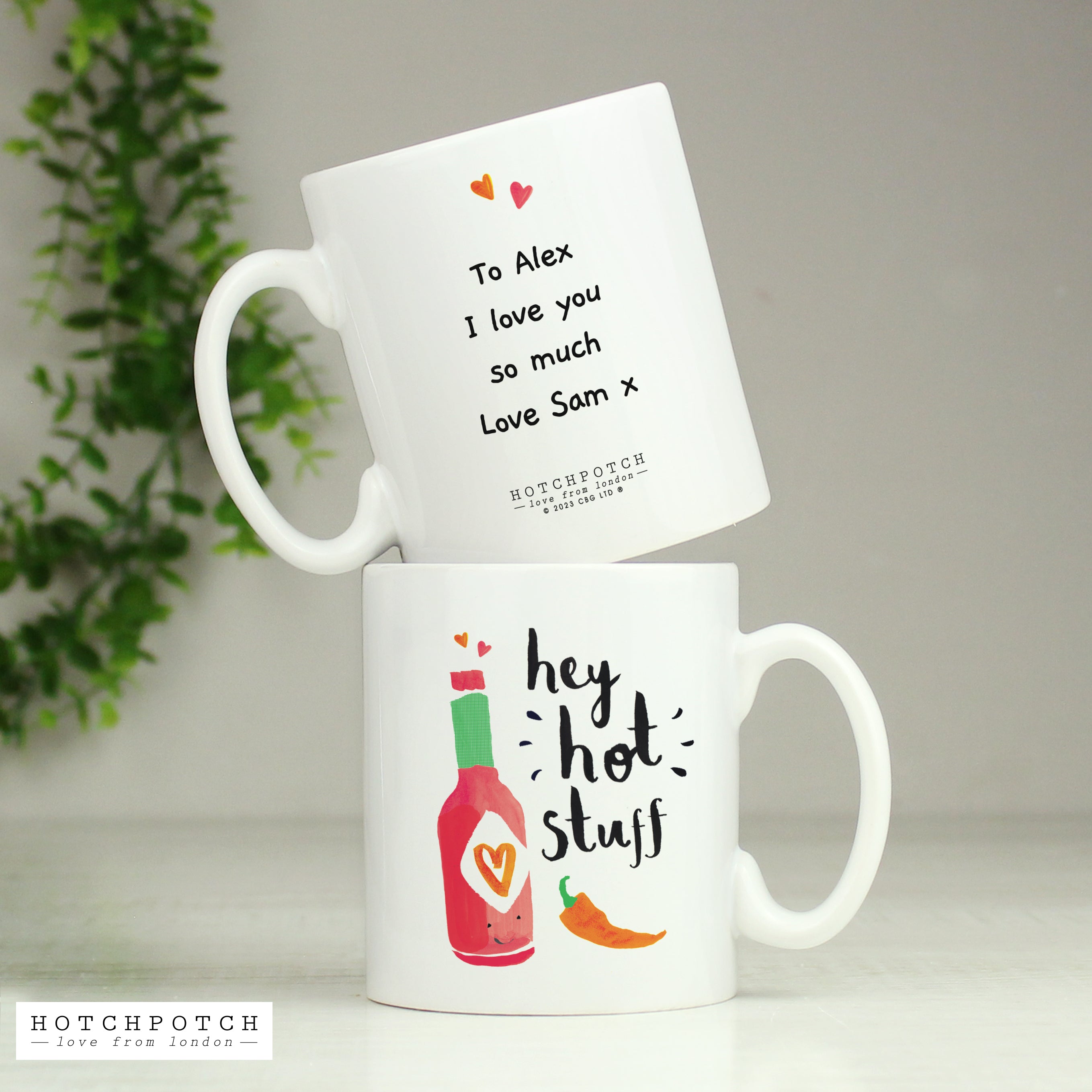 Personalised Hot Stuff Mug
