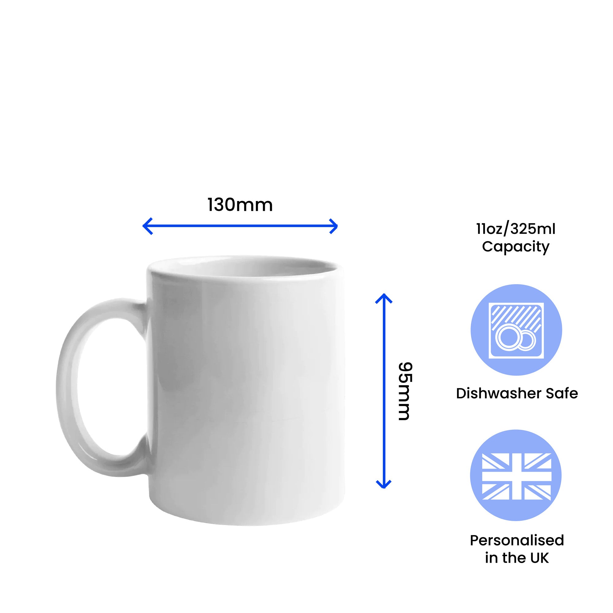 Personalised Mug with Initial and Name Design Image 2