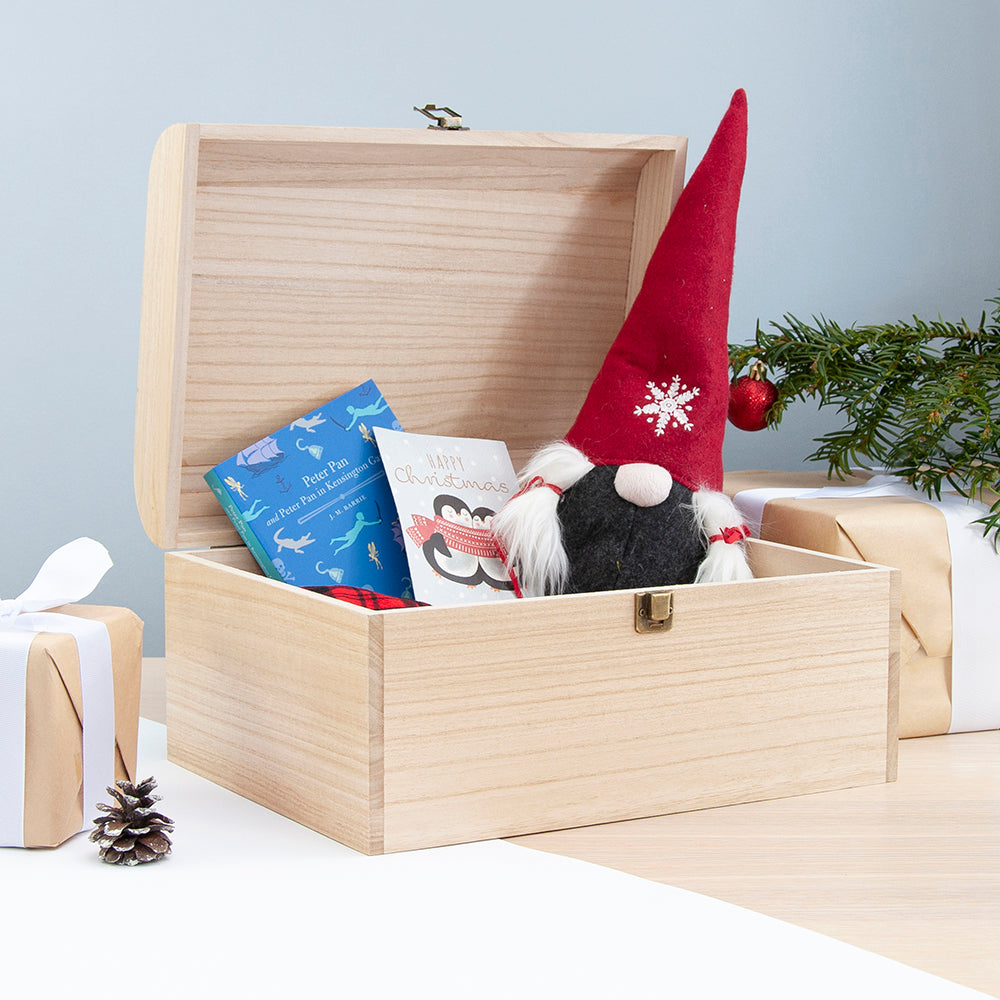 Personalised Baby's First Christmas Eve Chest Large