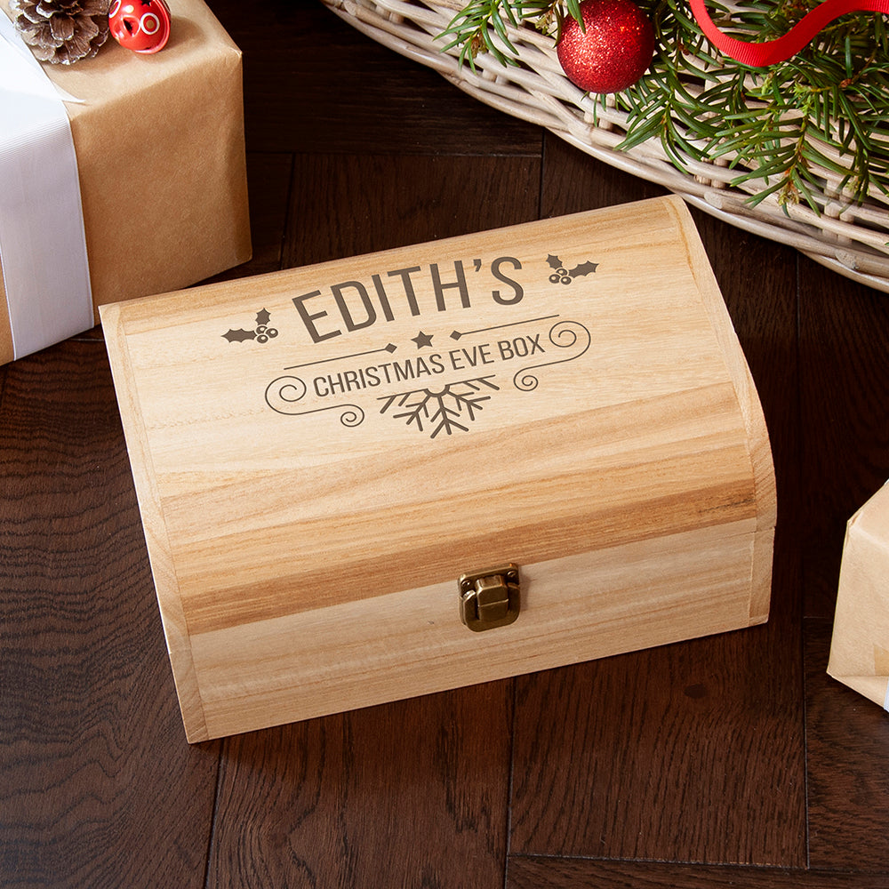 Personalised Christmas Eve Chest Small