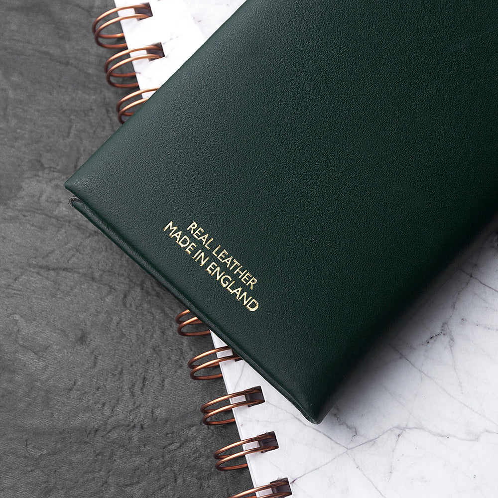 Personalised Luxury Leather Golf Notes