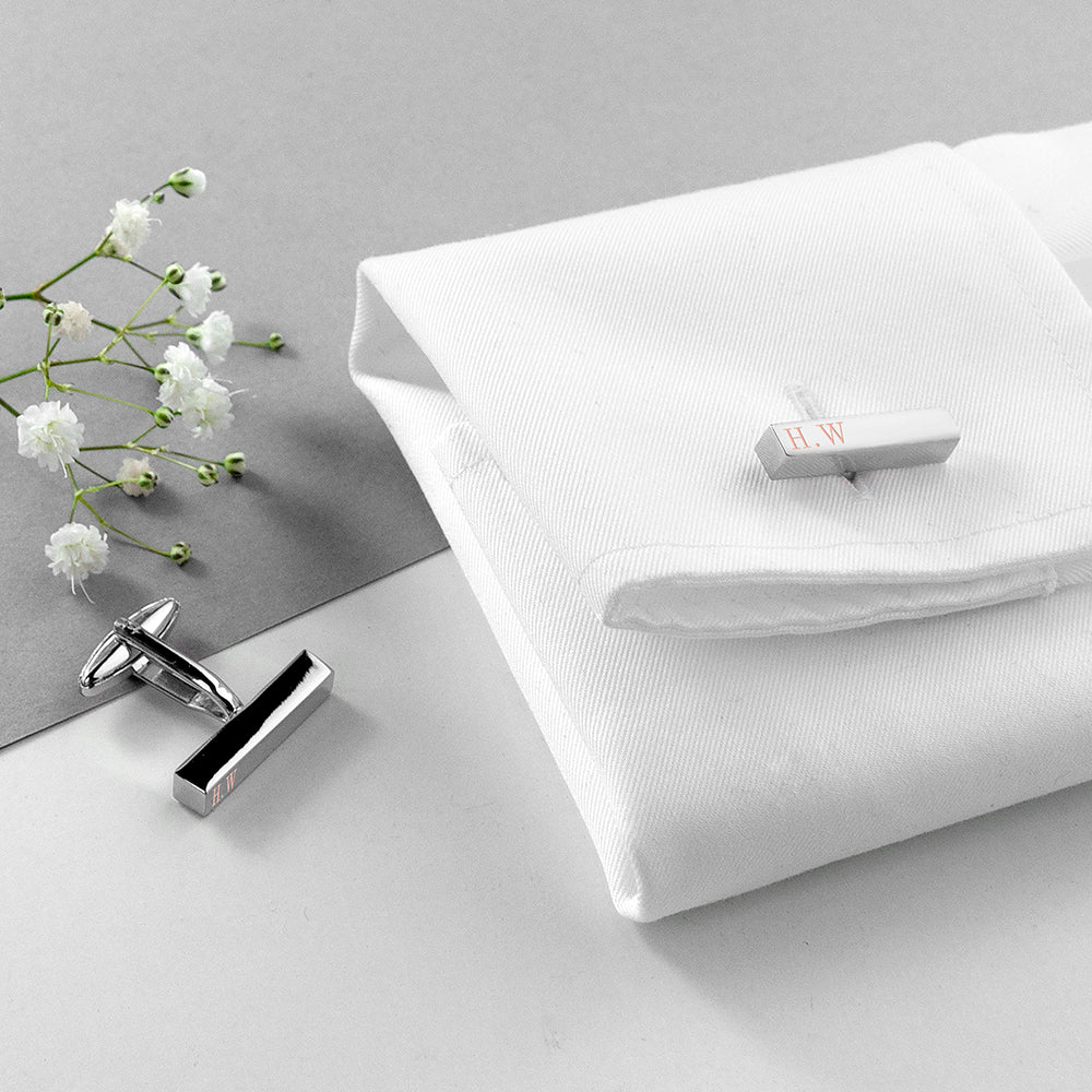 Personalised Monogram Cufflink Set