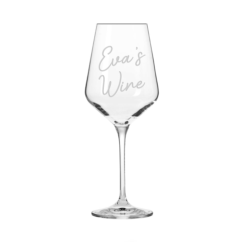 Personalised My Wine Glass
