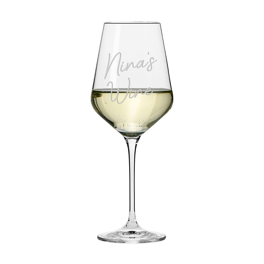 Personalised My Wine Glass