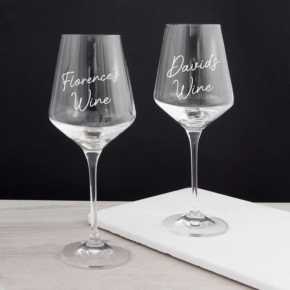 Personalised My Wine Glass