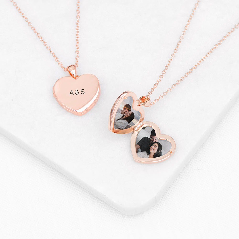 Personalised Heart Photo Locket