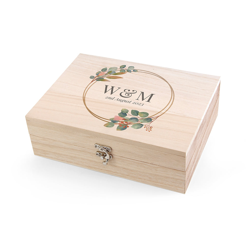 Personalised Wedding Date Memory Box