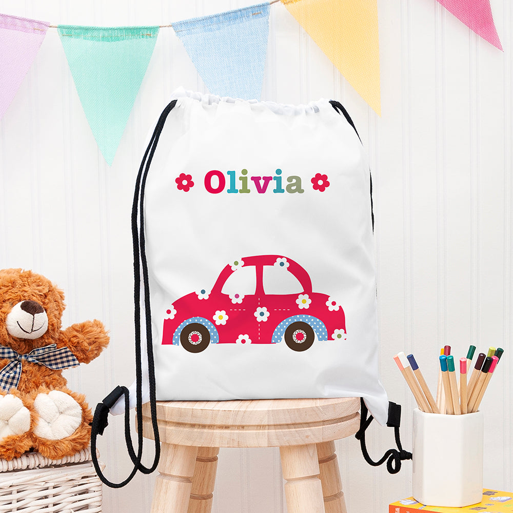 Personalised Girl's Waterproof Swim Bag