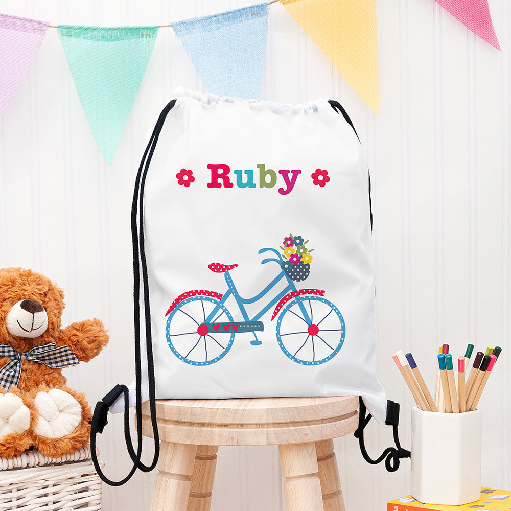 Personalised Girl's Waterproof Swim Bag