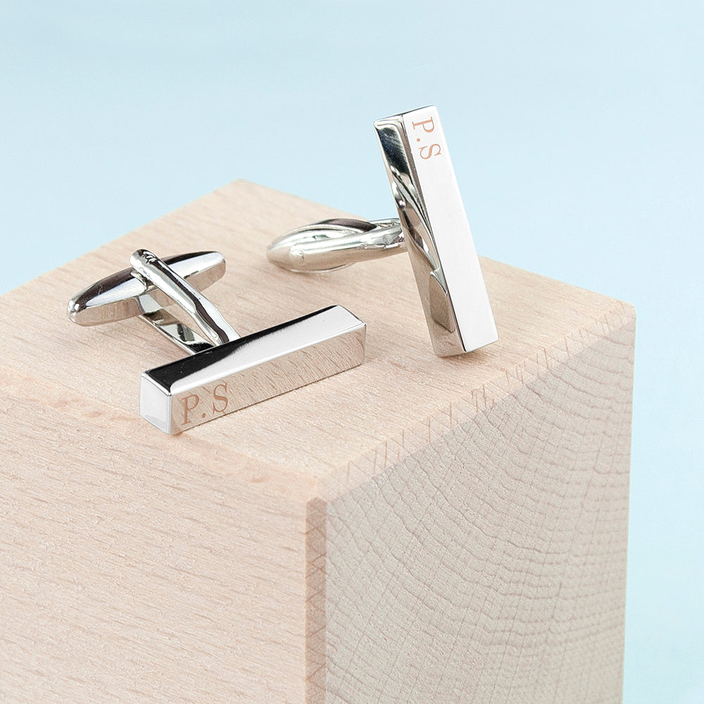 Personalised Monogram Cufflink Set