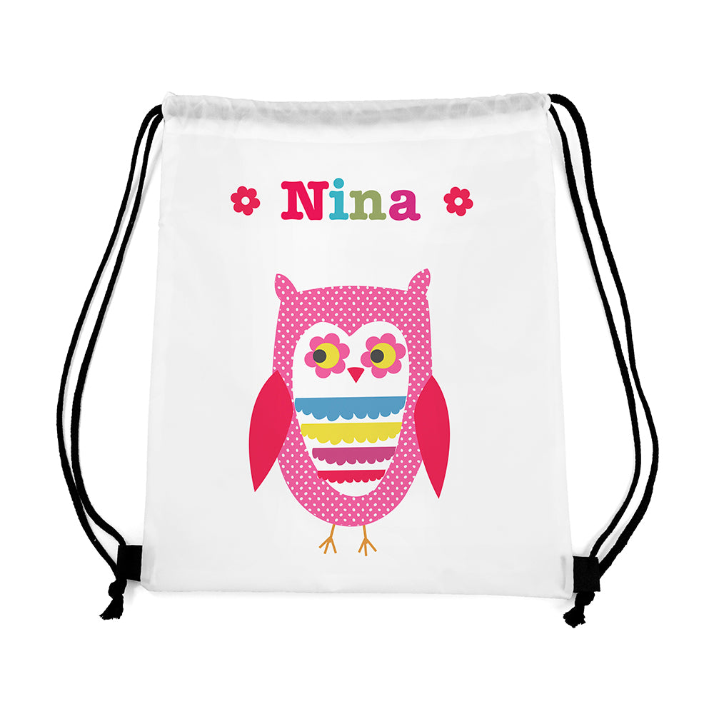 Personalised Girl's Waterproof Swim Bag