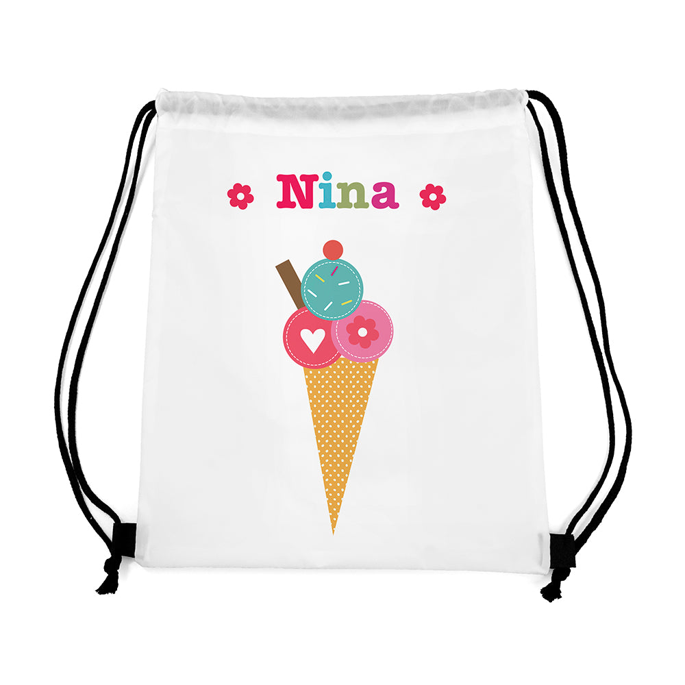 Personalised Girl's Waterproof Swim Bag