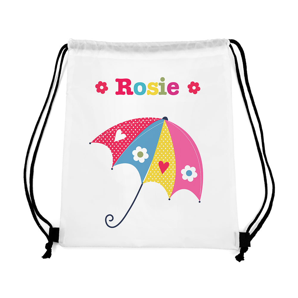 Personalised Girl's Waterproof Swim Bag